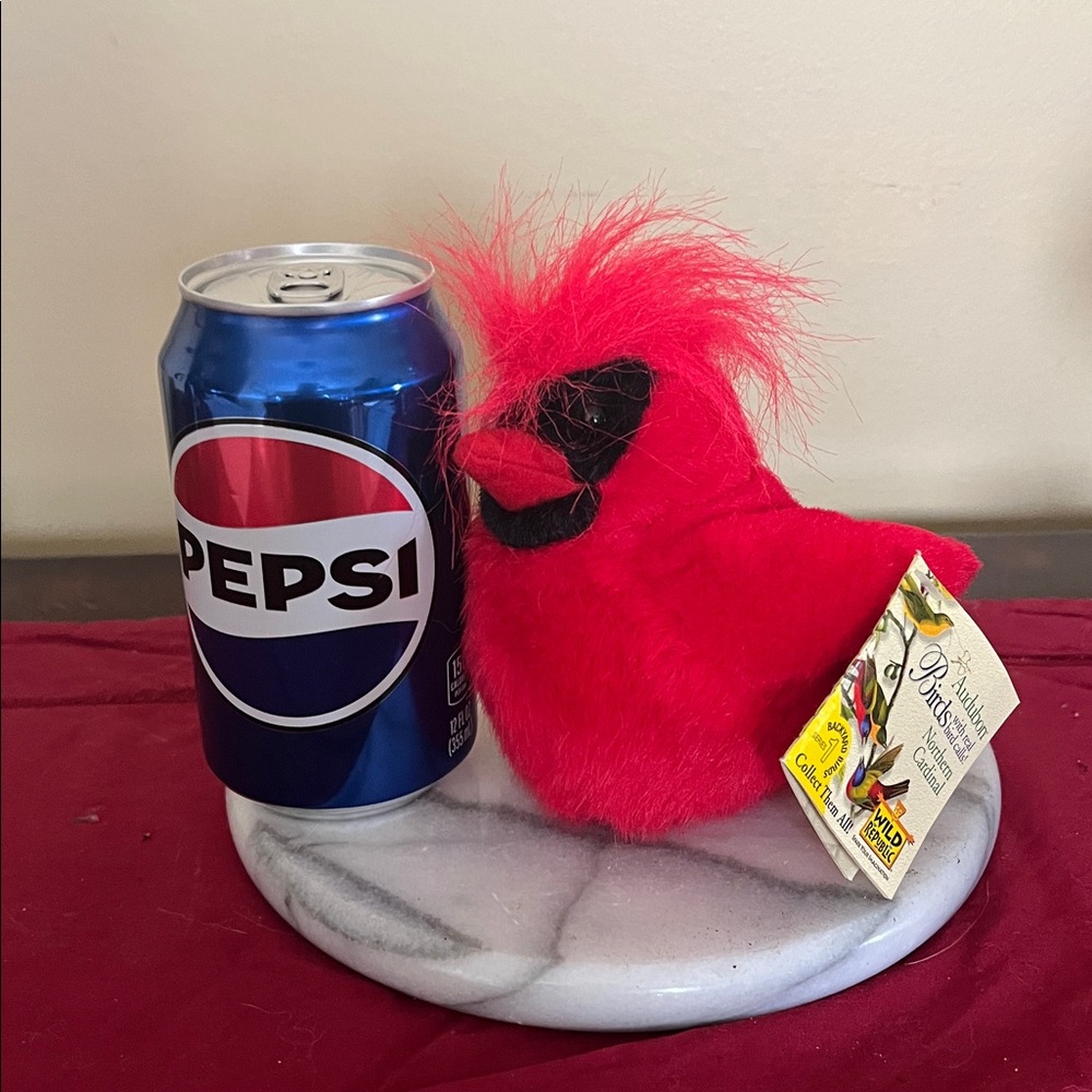 Red Northern Cardinal Plush - Picture 7 of 7